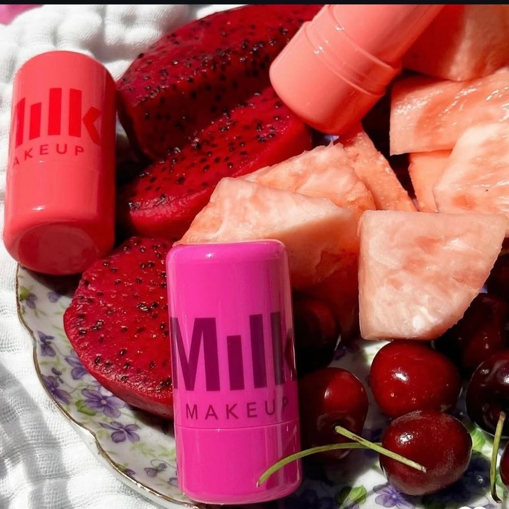 NWT Sealed Milk Makeup Lip + Cheek Stick in Pink